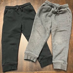 Cat & Jack Black and Gray Kids Joggers